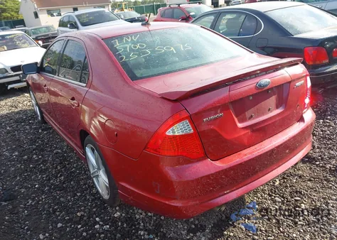 2010 Ford Fusion Sport z USA, uszkodzony, nr VIN 3FAHP0KC0AR189245